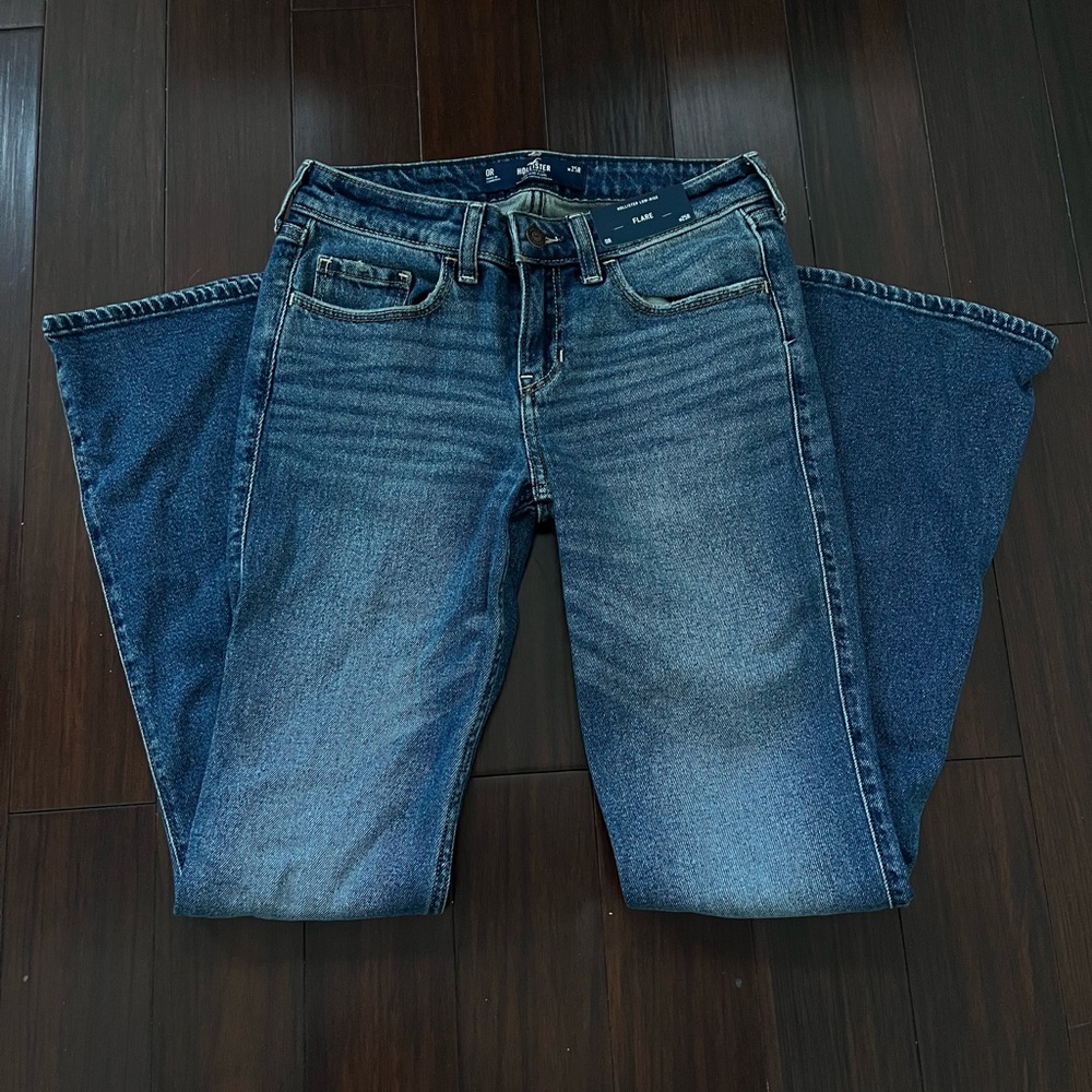 Hollister low rise flare jeans